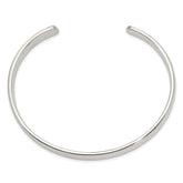Sterling Silver 7mm Cuff Bangle